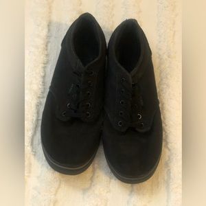 Womens Black Vans | Size 7.5